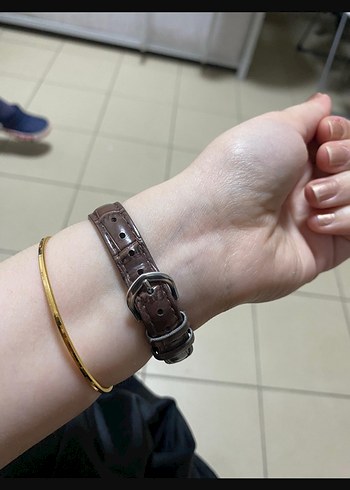 Bej Klasik kadın Kol Saati - Görsel 2