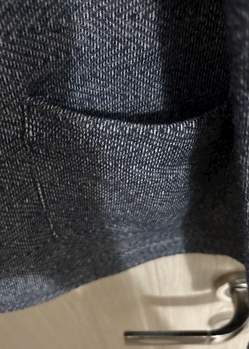 Gri Denim Erkek Ceket Notched Yaka
M beden - Görsel 3