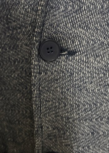 Gri Denim Erkek Ceket Notched Yaka
M beden - Görsel 4