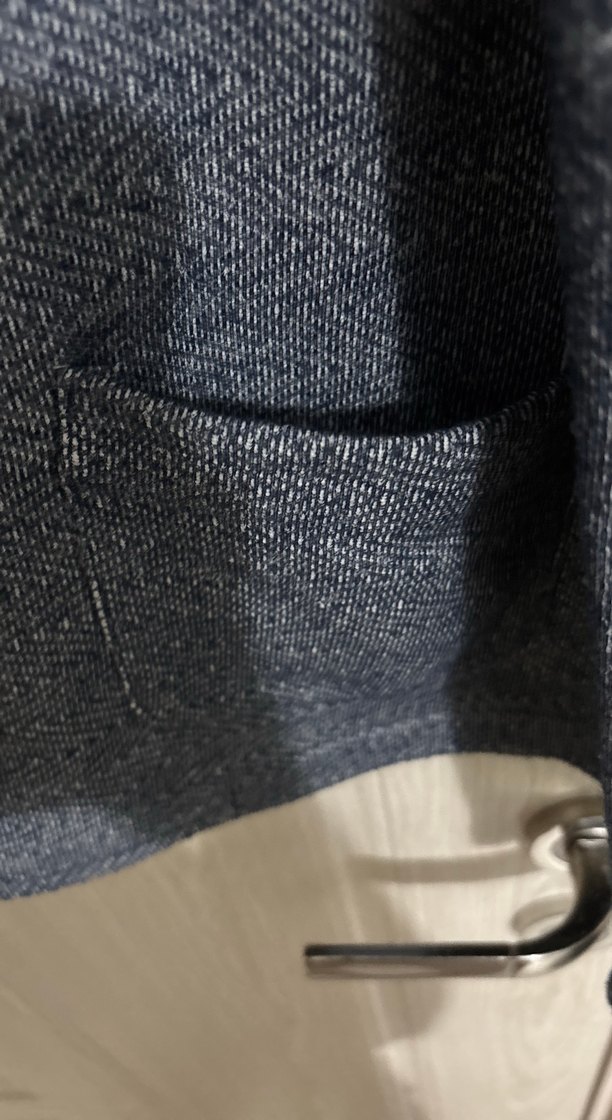 Gri Denim Erkek Ceket Notched Yaka
M beden - Görsel 3