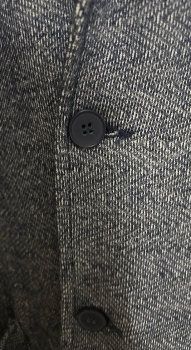 Gri Denim Erkek Ceket Notched Yaka
M beden - Görsel 4
