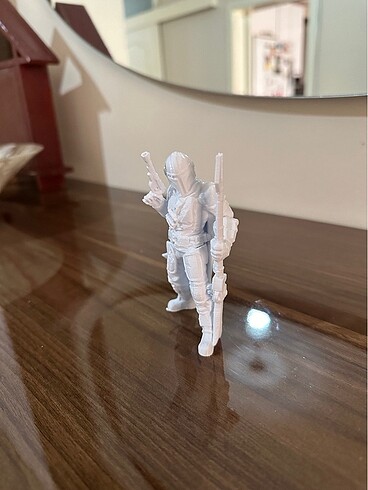  Beden Renk Mandalorian Figür 10cm
