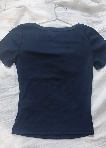 Lacivert Body Tişört - Görsel 2