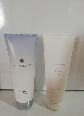 Parfümlü ikili avon losyon