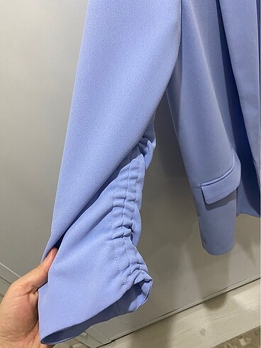 l Beden mavi Renk Mango blazer ceket