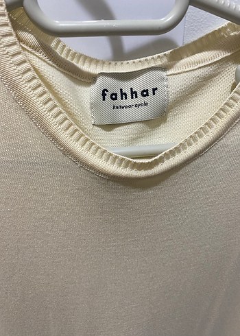 Bej Uzun Kollu Yüksek Yakalı Kadın Elbise - Görsel 2