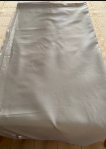 Gri Drapeli Kadın İpek Şal - Görsel 5