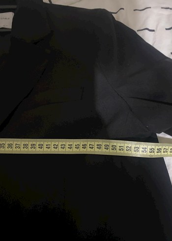 Siyah Düğmeli Kadın Blazer Ceket - Görsel 6