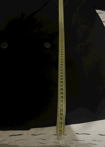 Siyah Düğmeli Kadın Blazer Ceket - Görsel 7