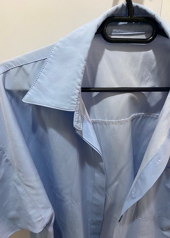 Mavi Kadın Gömlek - Görsel 3