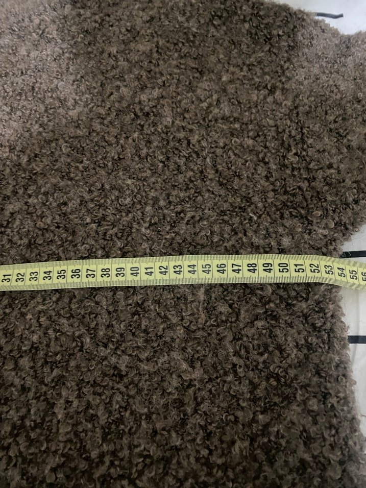 Kadın Kahverengi Örgü Yün Triko - Görsel 5