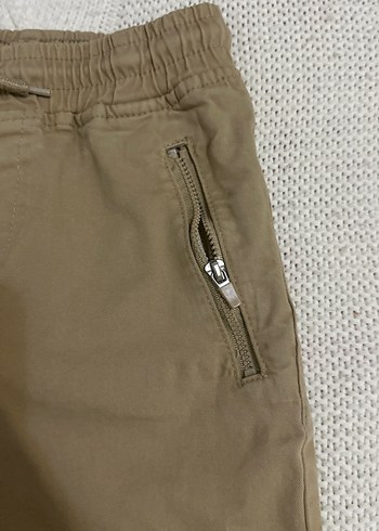 LC Waikiki Erkek Çocuk Bej Fermuarlı Rahat Pantolon