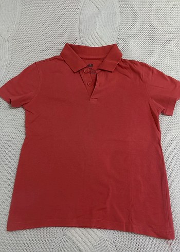 Erkek Çocuk Kırmızı Polo Yaka Tişört