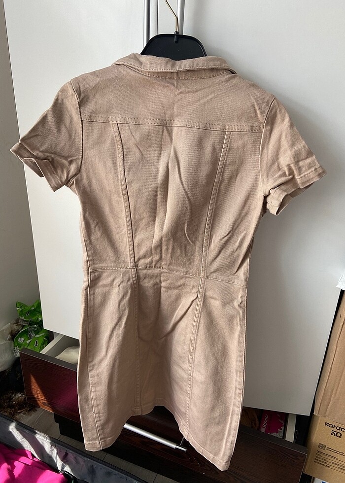 Mini kot elbise - Görsel 3