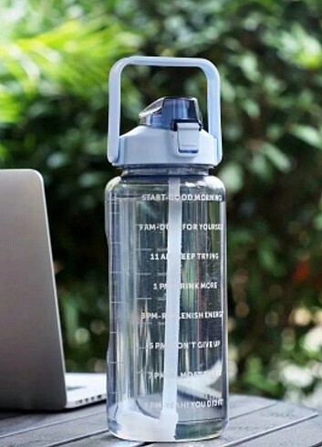 Pipetli kulplu plastik matara suluk