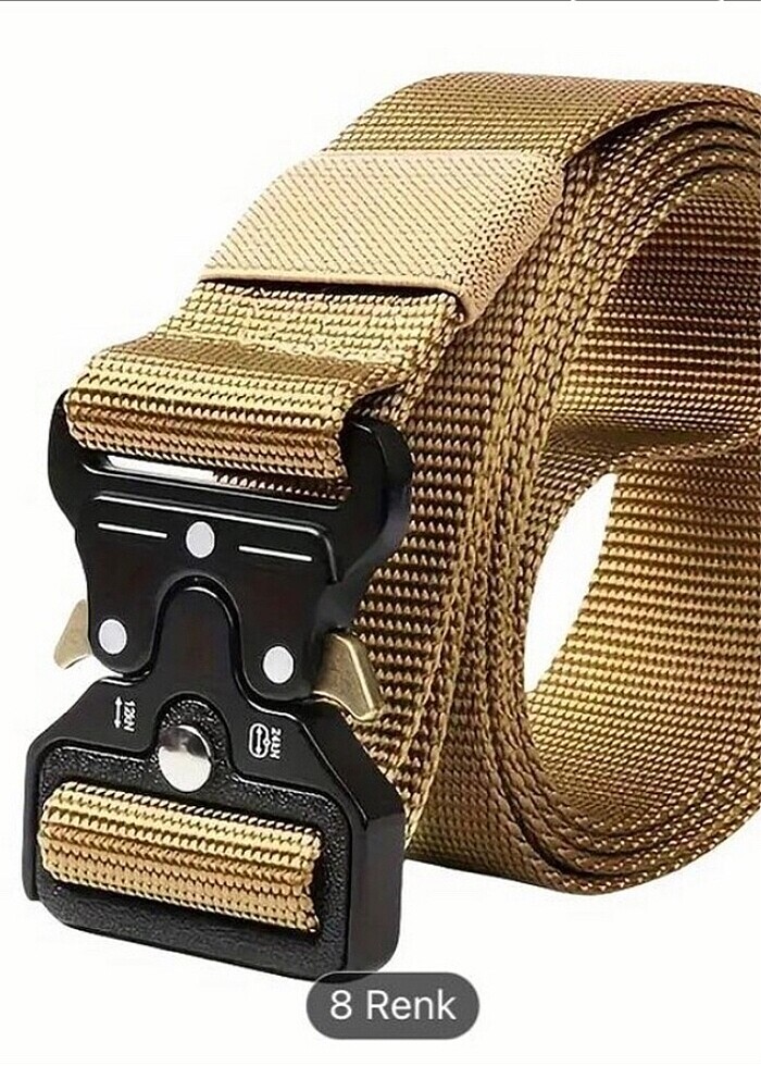 Taktik kemer hasır örme unisex 125cm - Görsel 2