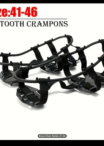 palet bot kışlık kaldırmaz kar paleti metal 41-44 numara - Görsel 8