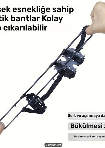 palet bot kışlık kaldırmaz kar paleti metal 41-44 numara - Görsel 7