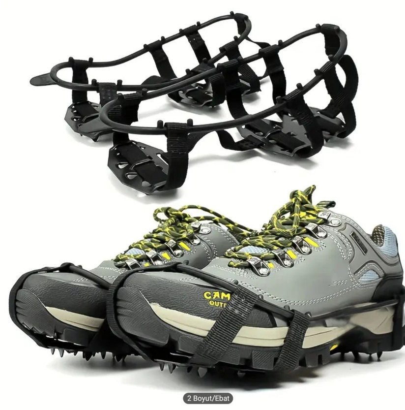 palet bot kışlık kaldırmaz kar paleti metal 41-44 numara - Görsel 5