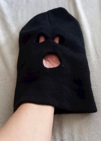 Kar maskesi örgü kışlık unisex - Görsel 3