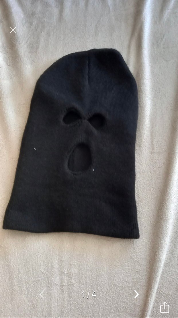 Kar maskesi örgü kışlık unisex - Görsel 2