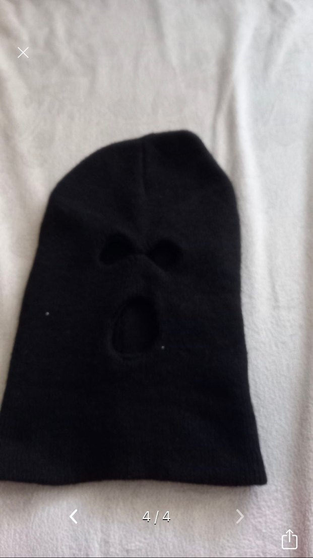 Kar maskesi örgü kışlık unisex - Görsel 5