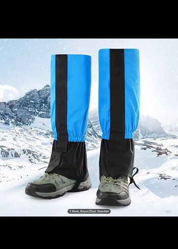 Tozluk waterprof unisex kar su toz geçirmez - Görsel 5