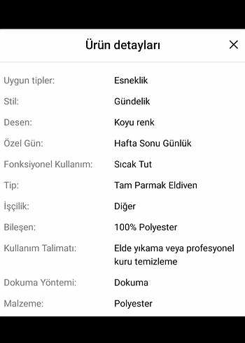 Beyaz Kürklü Kadın Eldiveni dokunmatik - Görsel 4