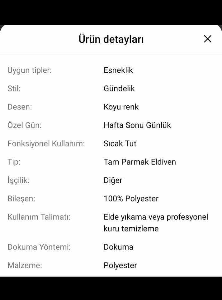 Beyaz Kürklü Kadın Eldiveni dokunmatik - Görsel 4
