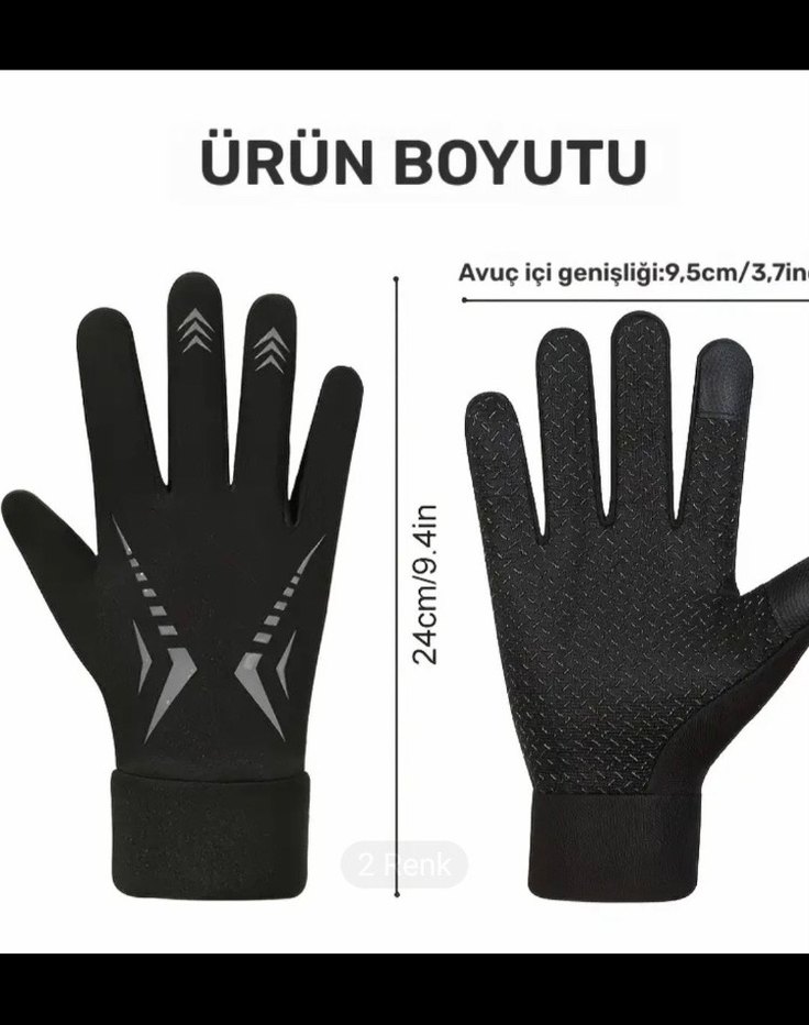 Eldiven softsell dokunmatik unisex - Görsel 3