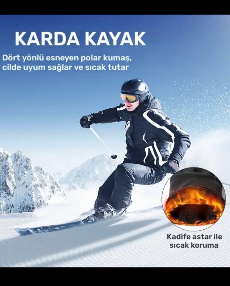 Eldiven softsell dokunmatik unisex - Görsel 5