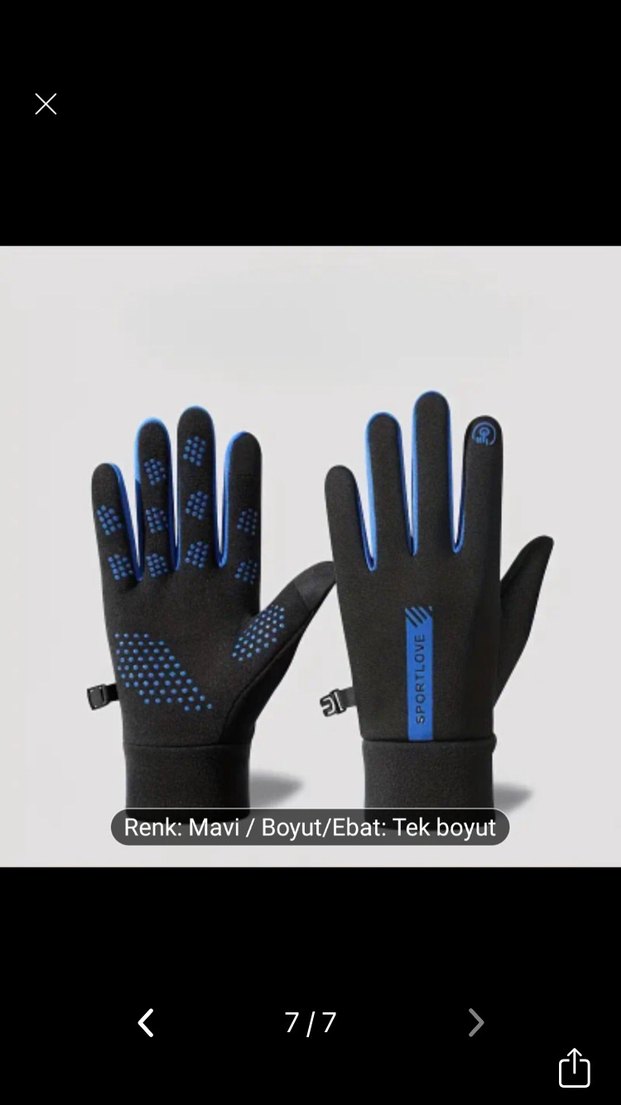 Eldiven softsell dokunmatik kaydırmaz unisex - Görsel 2