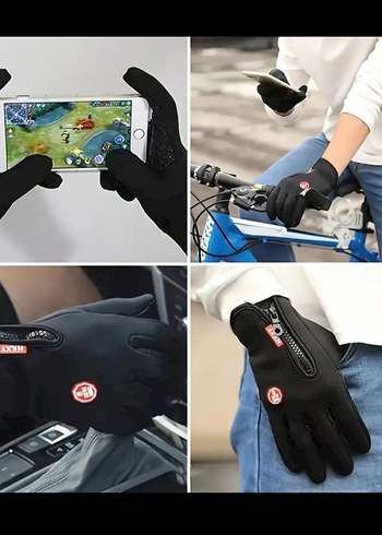 Eldiven softsell dokunmatik kaydırmaz unisex - Görsel 6