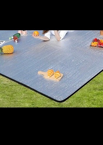 Kamp matı dağcılık kampçılık su soğuk geçirmez 200x1.50cm - Görsel 2