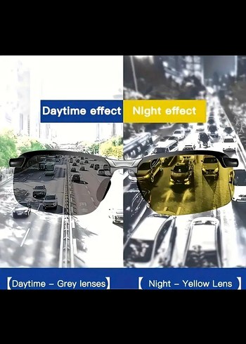Sürücü gözlüğü unisex geceyi gündüz gibi yapar - Görsel 2