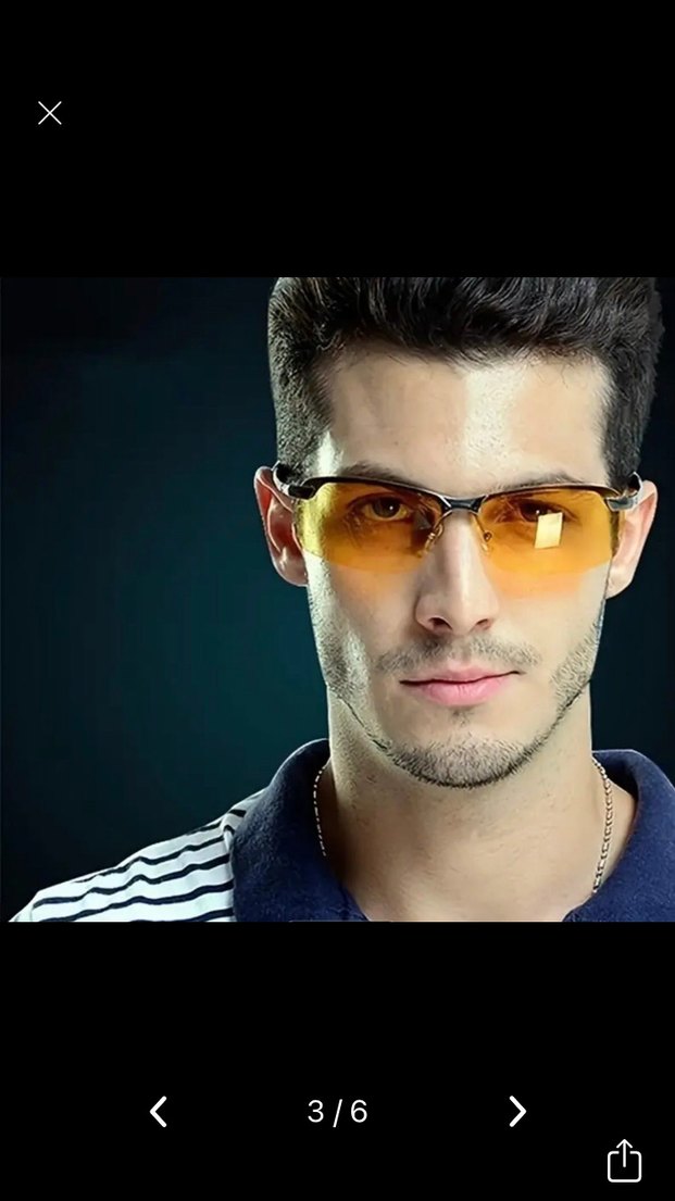 Sürücü gözlüğü unisex geceyi gündüz gibi yapar - Görsel 5