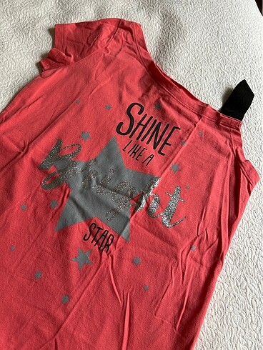 9 Yaş Beden turuncu Renk LcWakiki marka kız çocuk tshirt