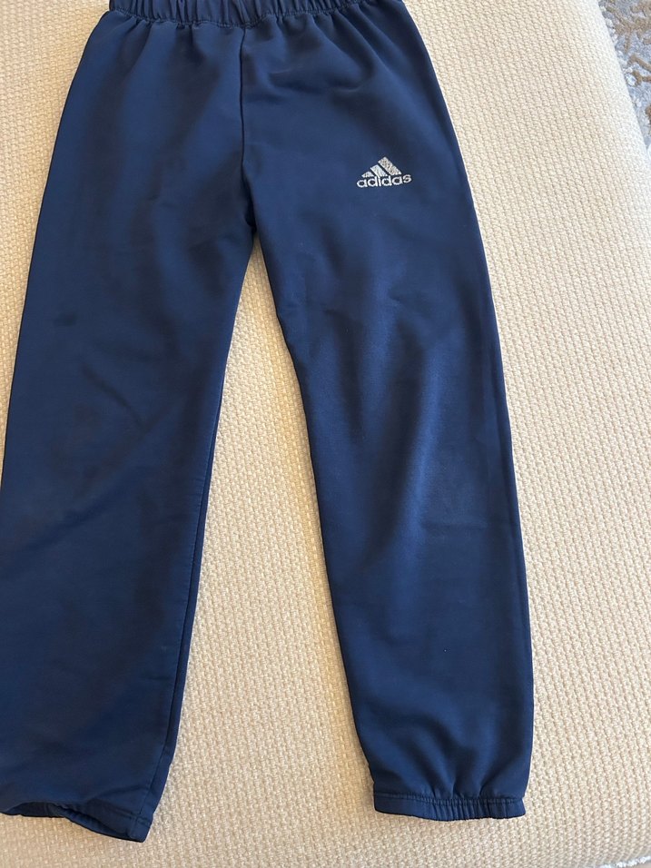 Adidas Erkek Çocuk Lacivert Rahat Kesim Eşofman Altı - Görsel 2