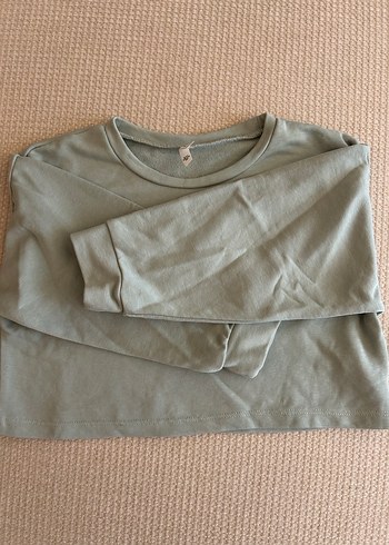 Kızlar için gri kısa kollu baskılı tişört - Görsel 4