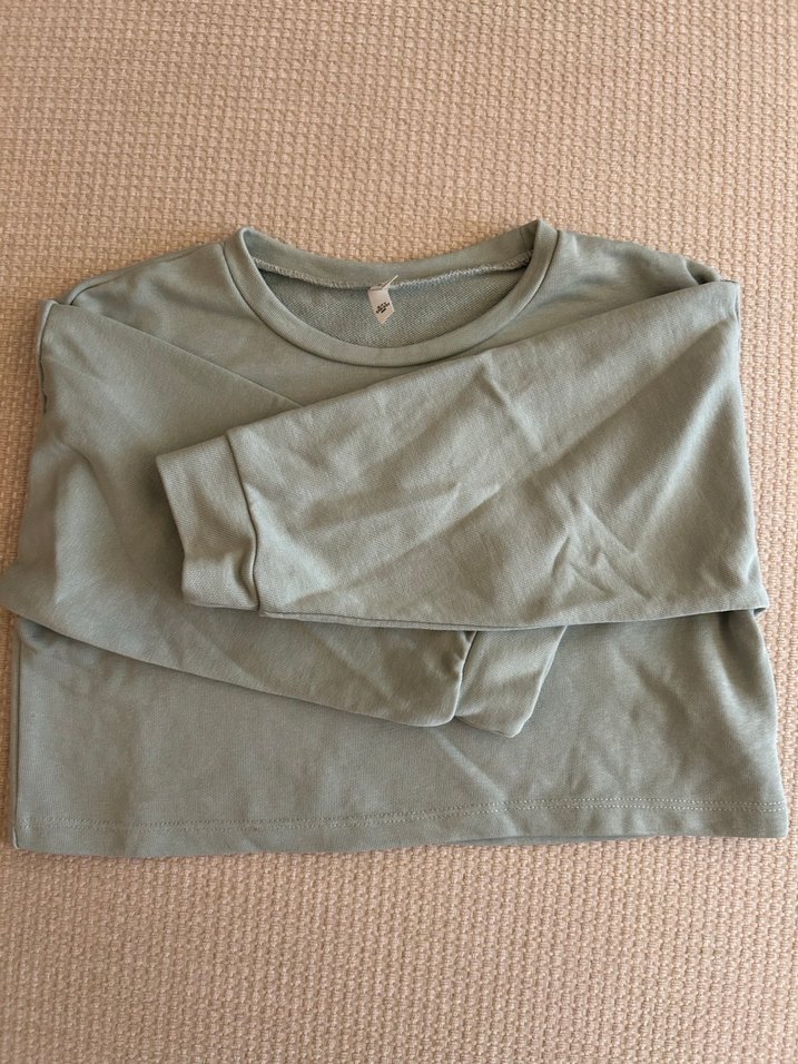 Kızlar için gri kısa kollu baskılı tişört - Görsel 4