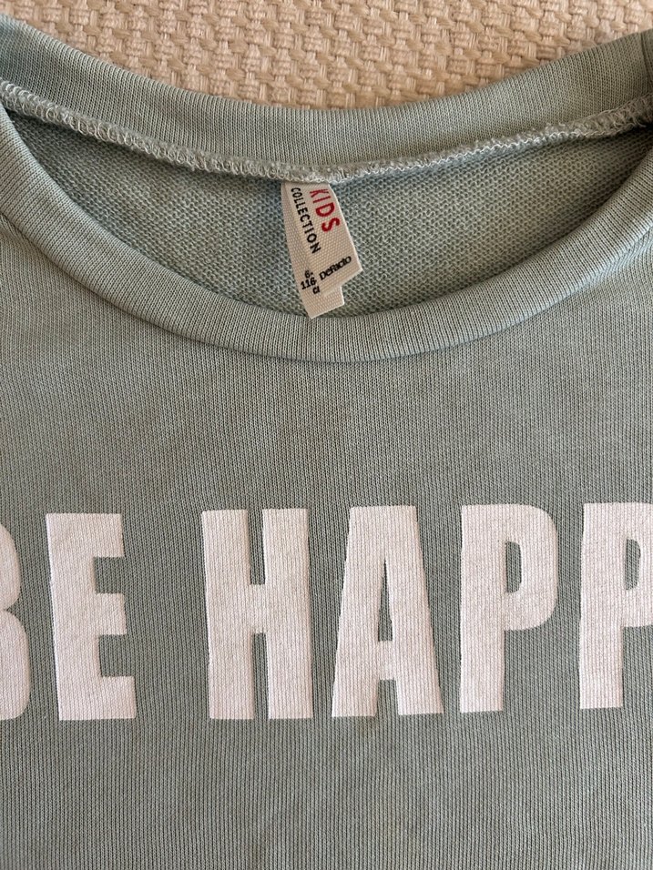 Kızlar için gri kısa kollu baskılı tişört - Görsel 2