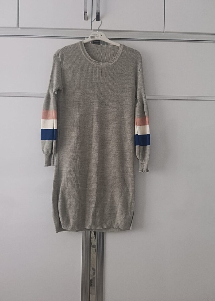 Uzun triko tunik - Görsel 2