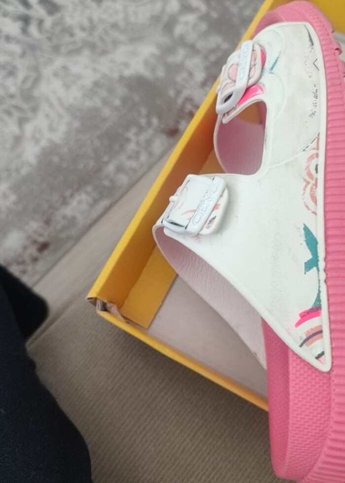 Ceyo kız çocuk terlik - Görsel 2