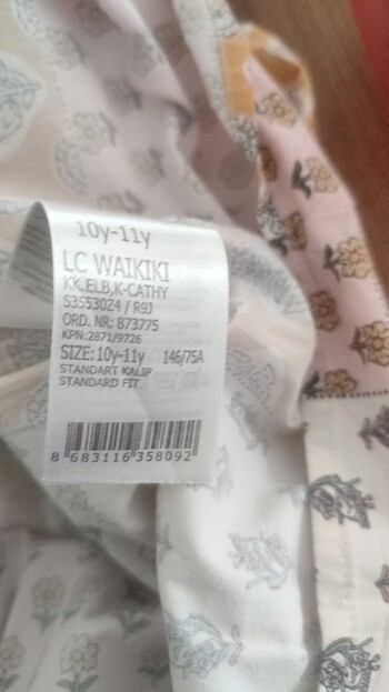 10 Yaş Beden Kız çocuk elbise