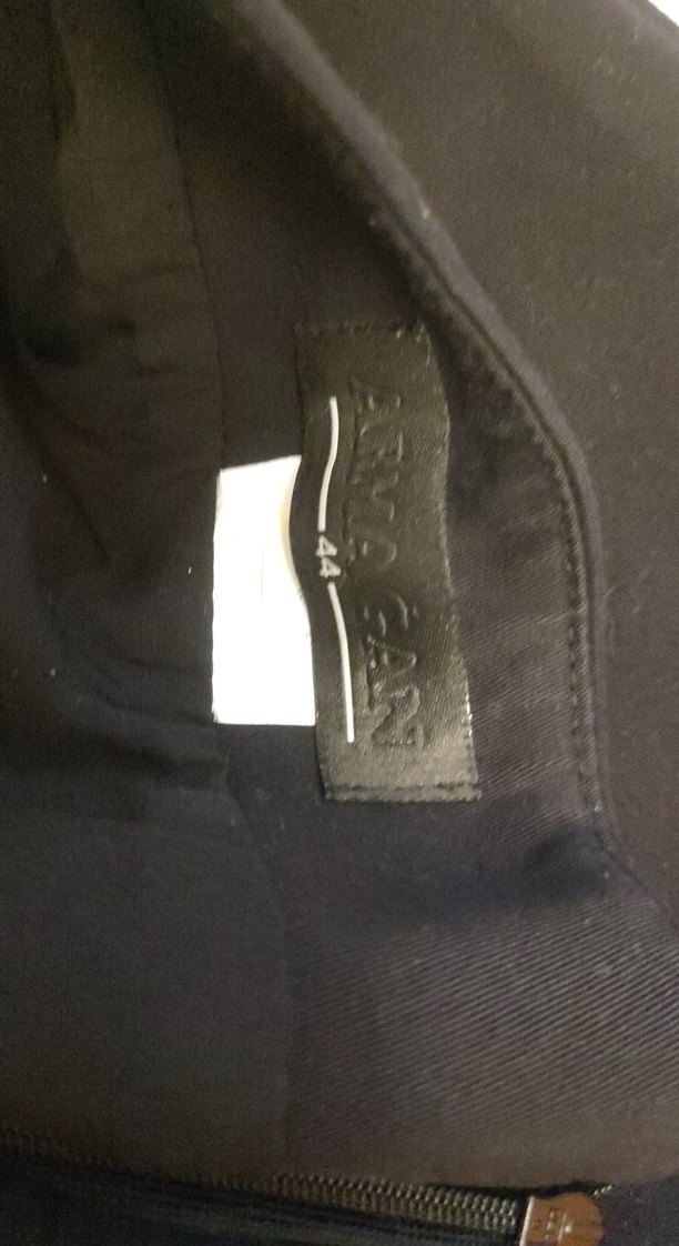 Siyah Kadın keten etek - Görsel 2