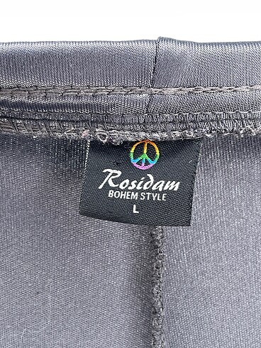 l Beden gri Renk Vintage Love Düz Kesim %70 İndirimli.