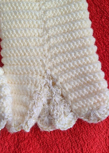 Dantel Detaylı Bohem Örgü Kadın Eldiveni - Görsel 6