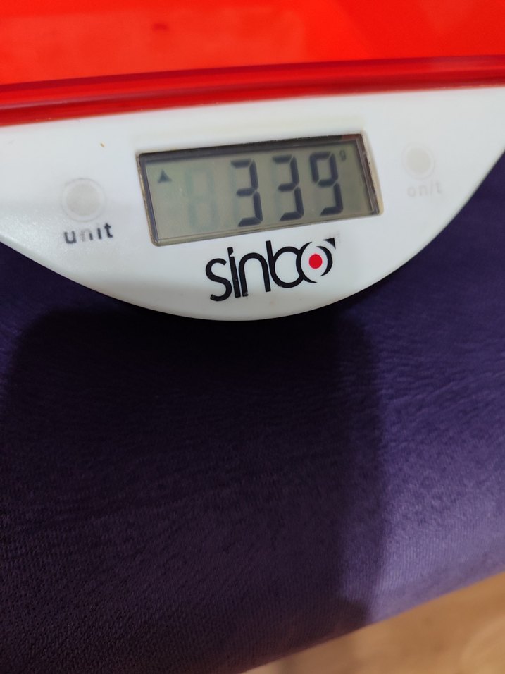 Kırmızı Dijital Mutfak Tartısı - Görsel 3