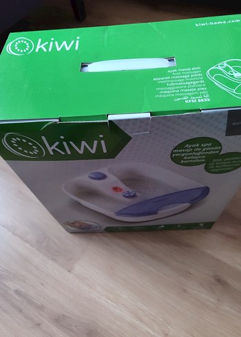 Kiwi Beyaz Ayak Spa Masaj Aleti - Görsel 2