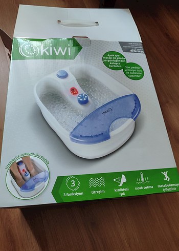 Kiwi Beyaz Ayak Spa Masaj Aleti - Görsel 10